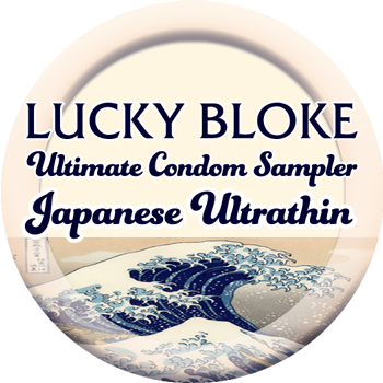 Japanese UltraThin Condom Sampler (Standard Size)