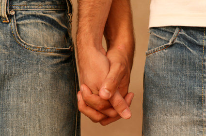 Bisexual Males Holding Hands